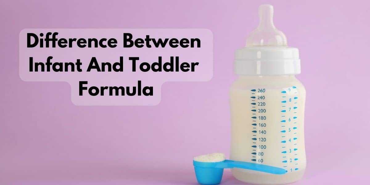 What's The Difference Between Infant And Toddler Formula