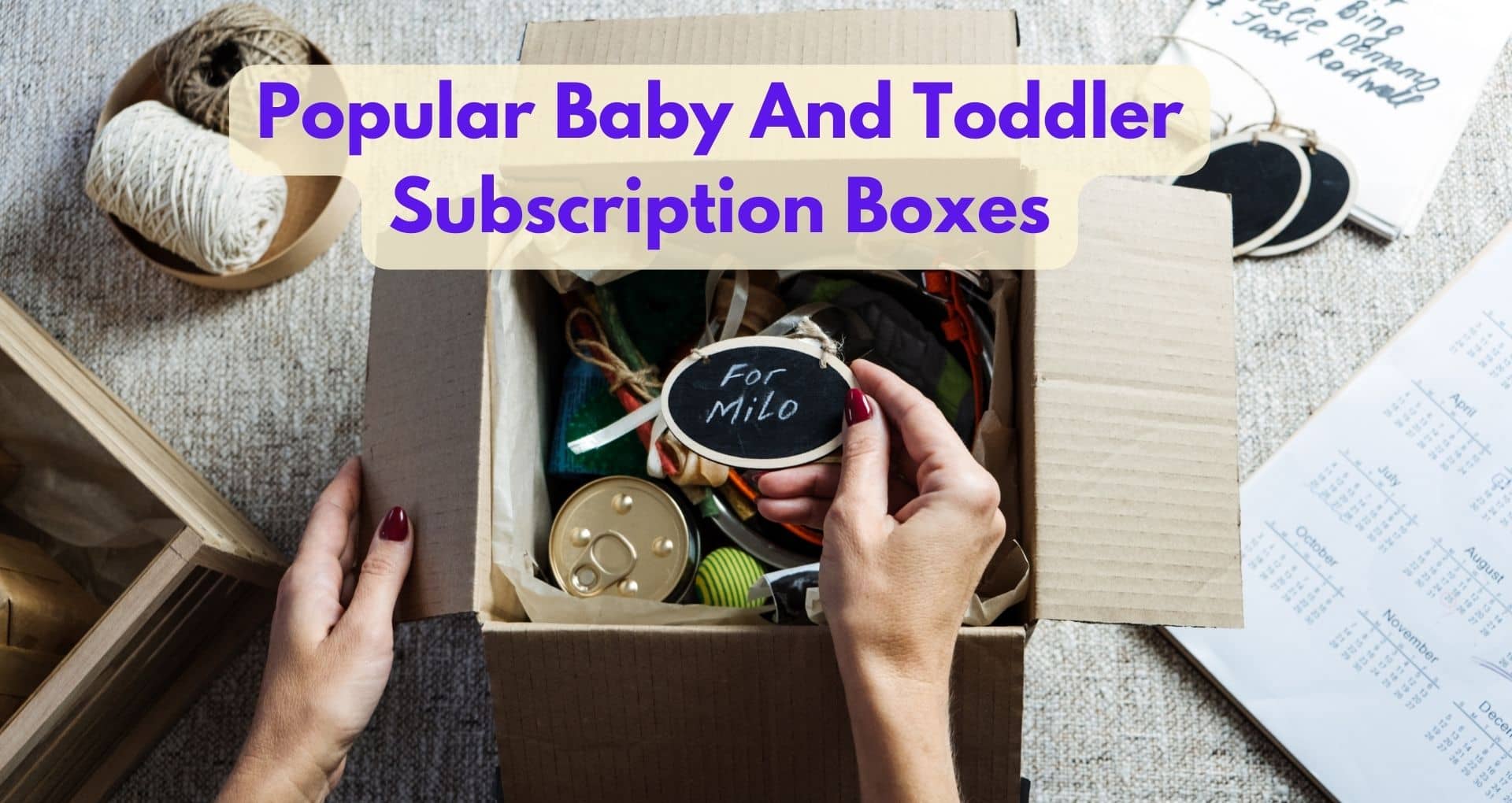 What Are Some Popular Baby And Toddler Subscription Boxes?