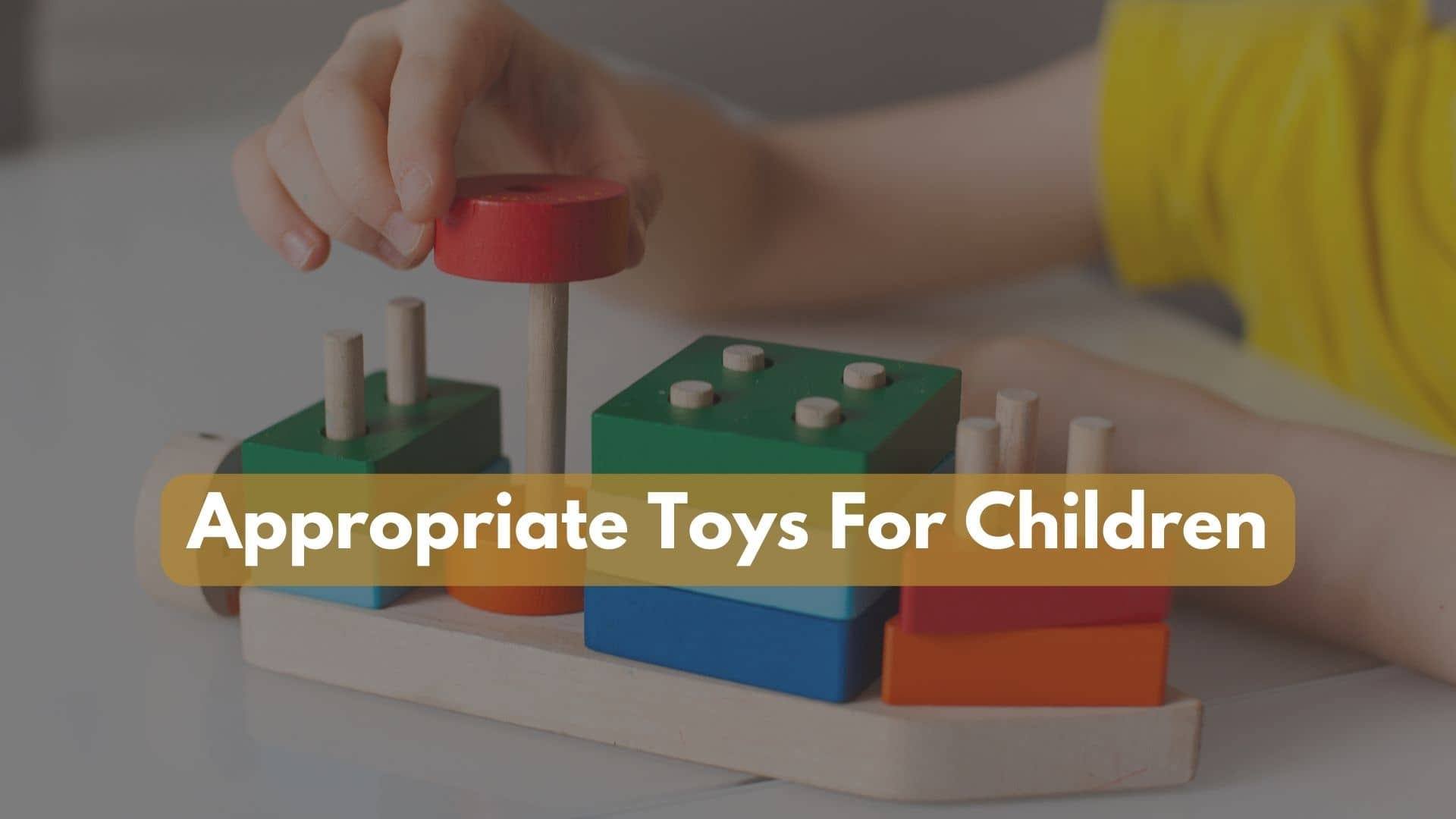 What Are Some Appropriate Toys For Children?