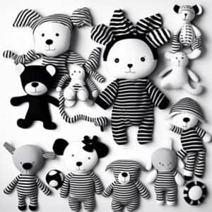 Black And White Toys For Newborns